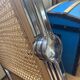 Chaises Plia Castelli en bois et cannage