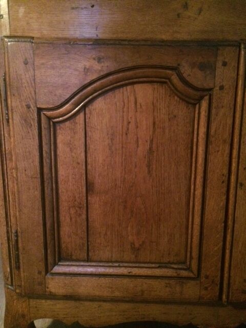 Old wooden maie buffet