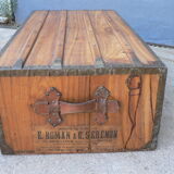 Old travel trunk
