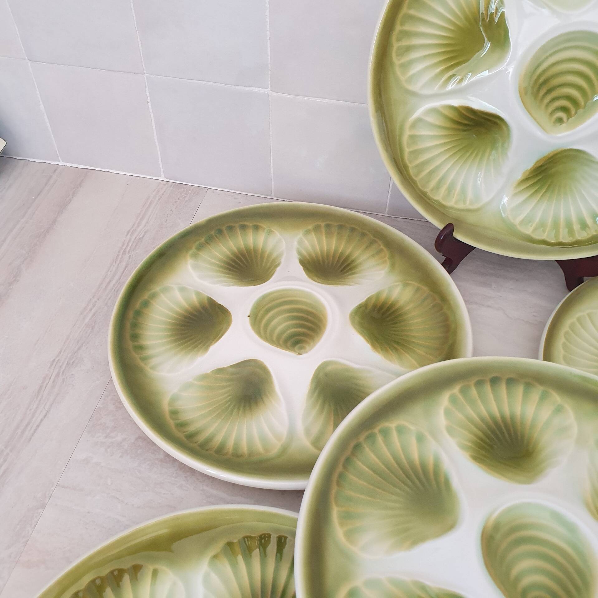 Shell plates Moulin des Loups Orchies