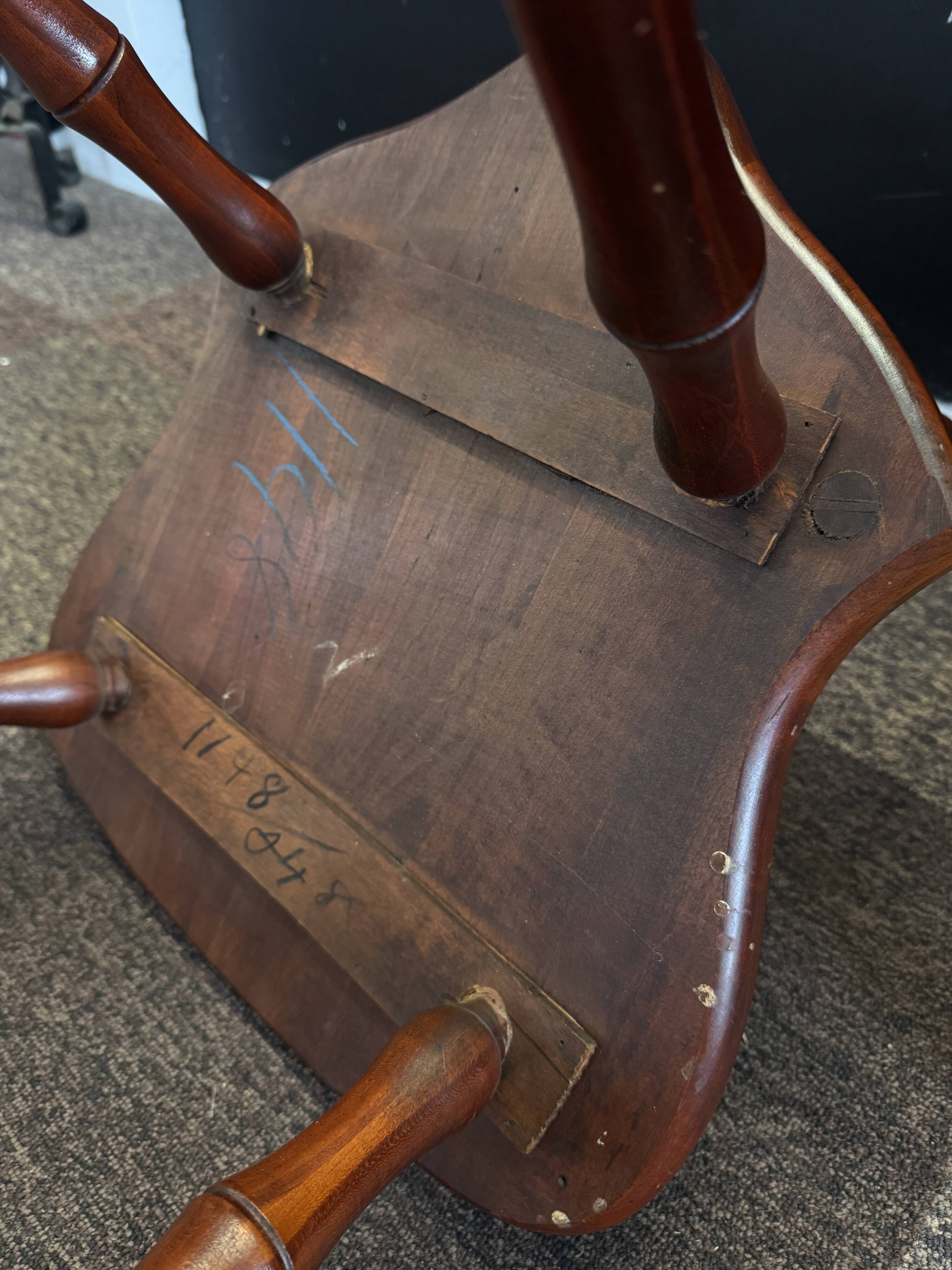 Pair of spindle-back Windsor chairs