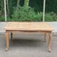 Renovated Louis XV extendable dining table walnut 265cm
