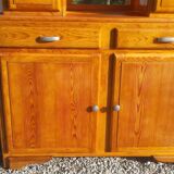 Mado sideboard in solid wood, wooden top