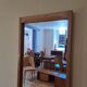 Teak mirror by Aksel Kjersgaard, Vintage Scandinavian 1960s