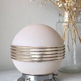 Pink granite ceiling light