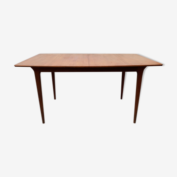 Teak extending dining table by A.H Mcintosh