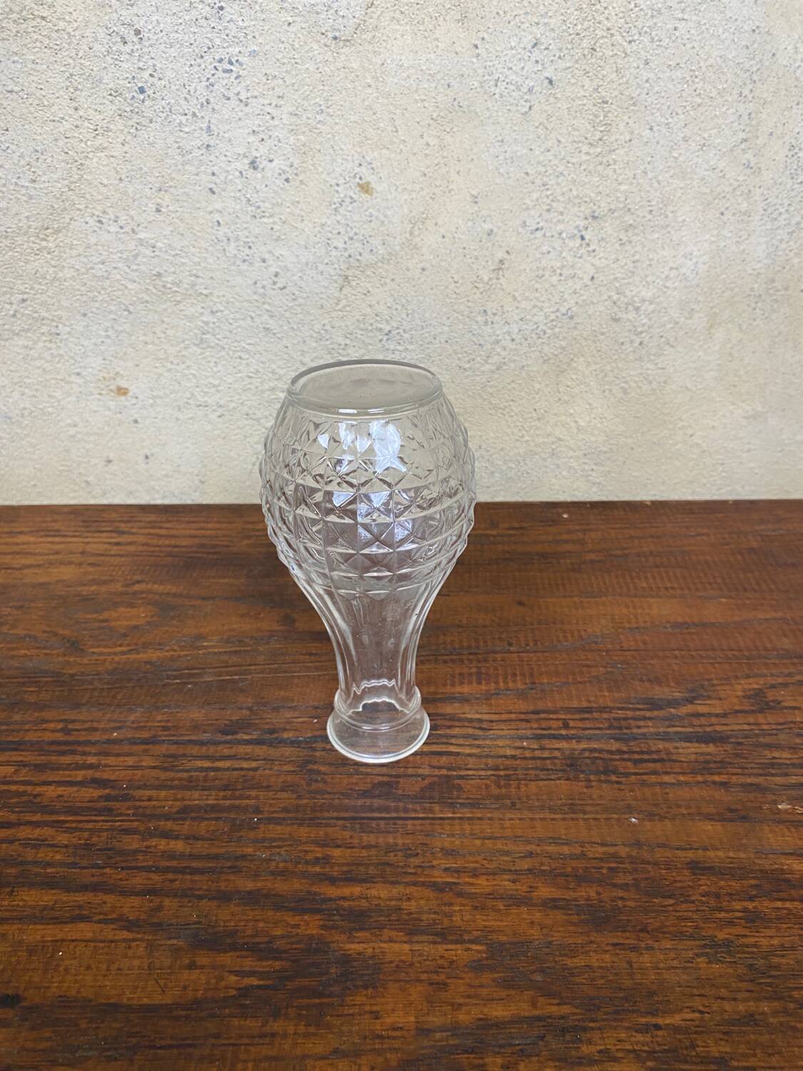 Small crystal vase