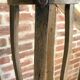 Wooden harness plant holder