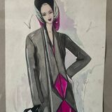 Fashion drawing G. Mazoyer