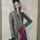 Fashion drawing G. Mazoyer