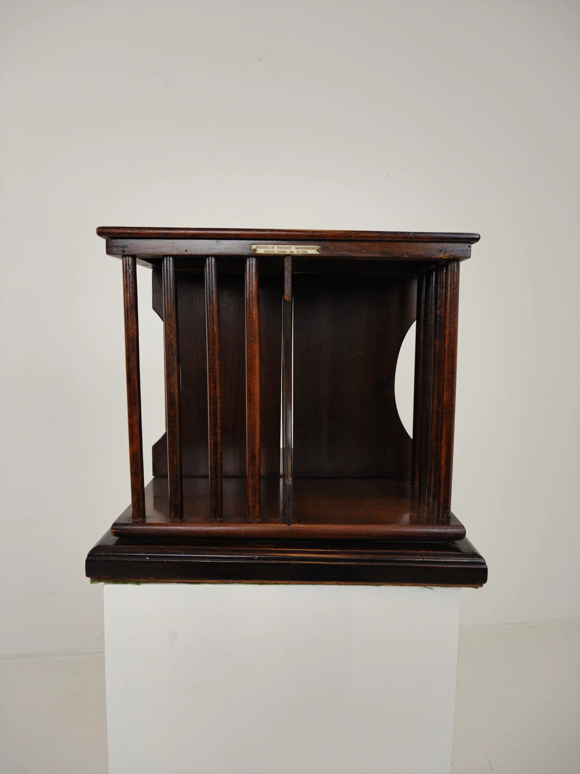 Miniature antique bookcase/bookmill circa 1900