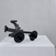 Brutalist sculptural iron candle holder | Netherlands | 1970s