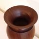Vase scandinave en teck 1960