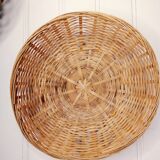 Vintage wicker basket