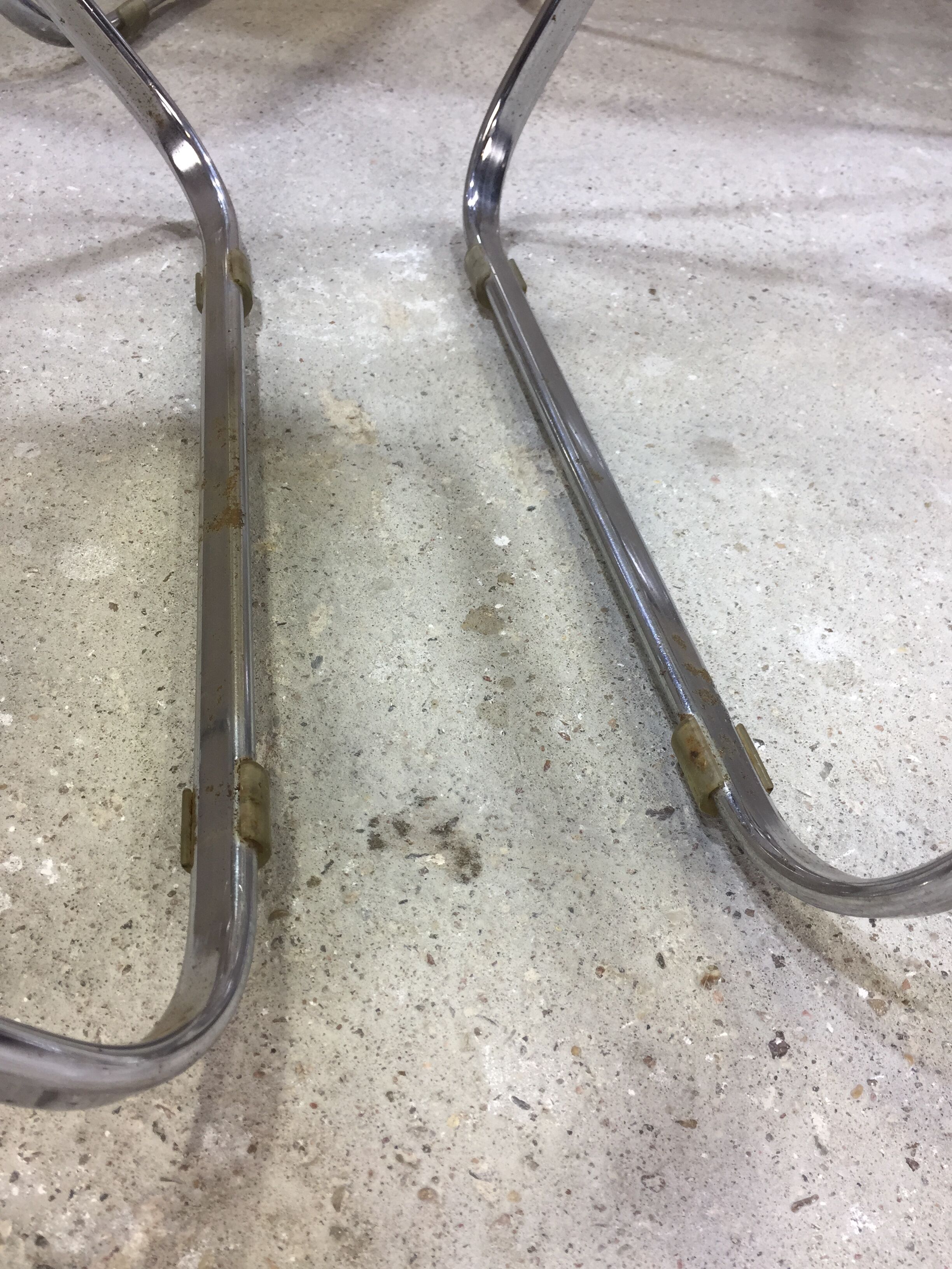 Lot of 4 chairs "Plia" by Giancarlo Piretti