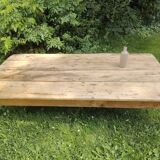 Very large old coffee table