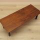 Danish teak coffee table with metal base, 1960s