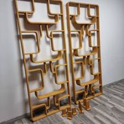 Room Dividers by Ludvik Volak for Drevopodnik Holesov, 1950s, Set of 2