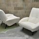 Claude DELOR 1950 vintage design armchairs