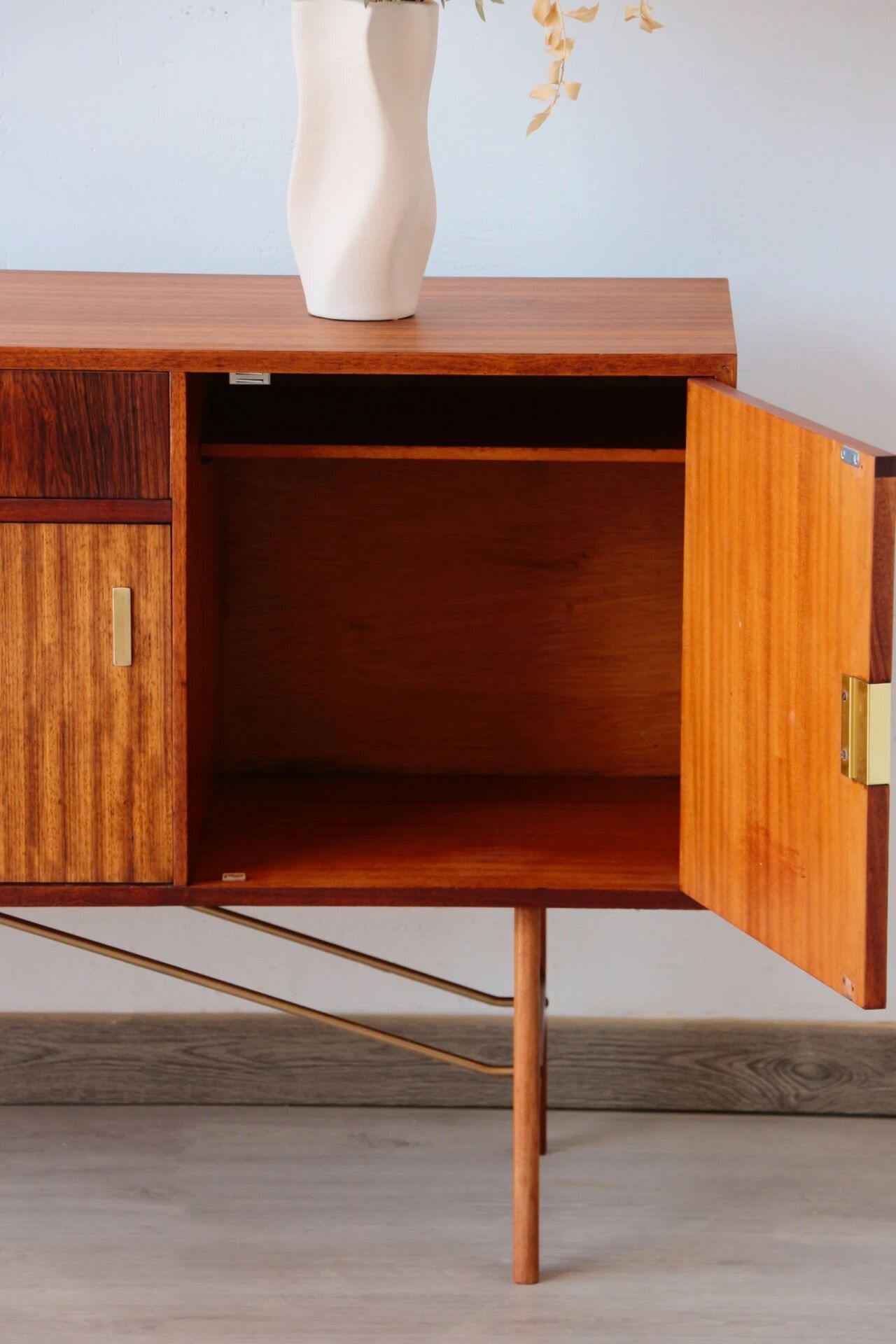 Buffet Herbert E Gibbs | Enfilade vintage mid-century