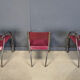 Vintage dining chairs by Segis Italy, 1980s