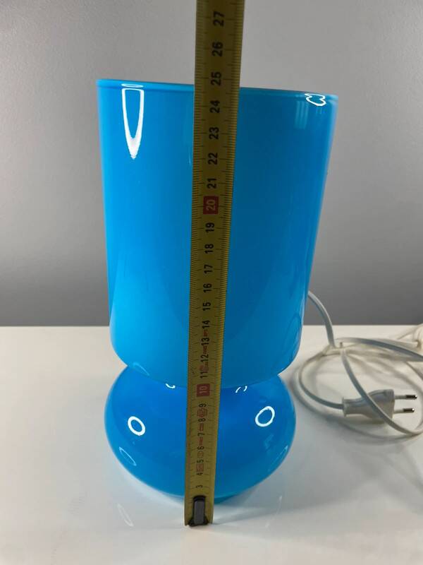Vintage IKEA Blue Lamp