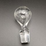 Two liquor decanters