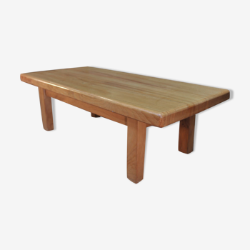 Vintage coffee table in solid teak from the 1960s