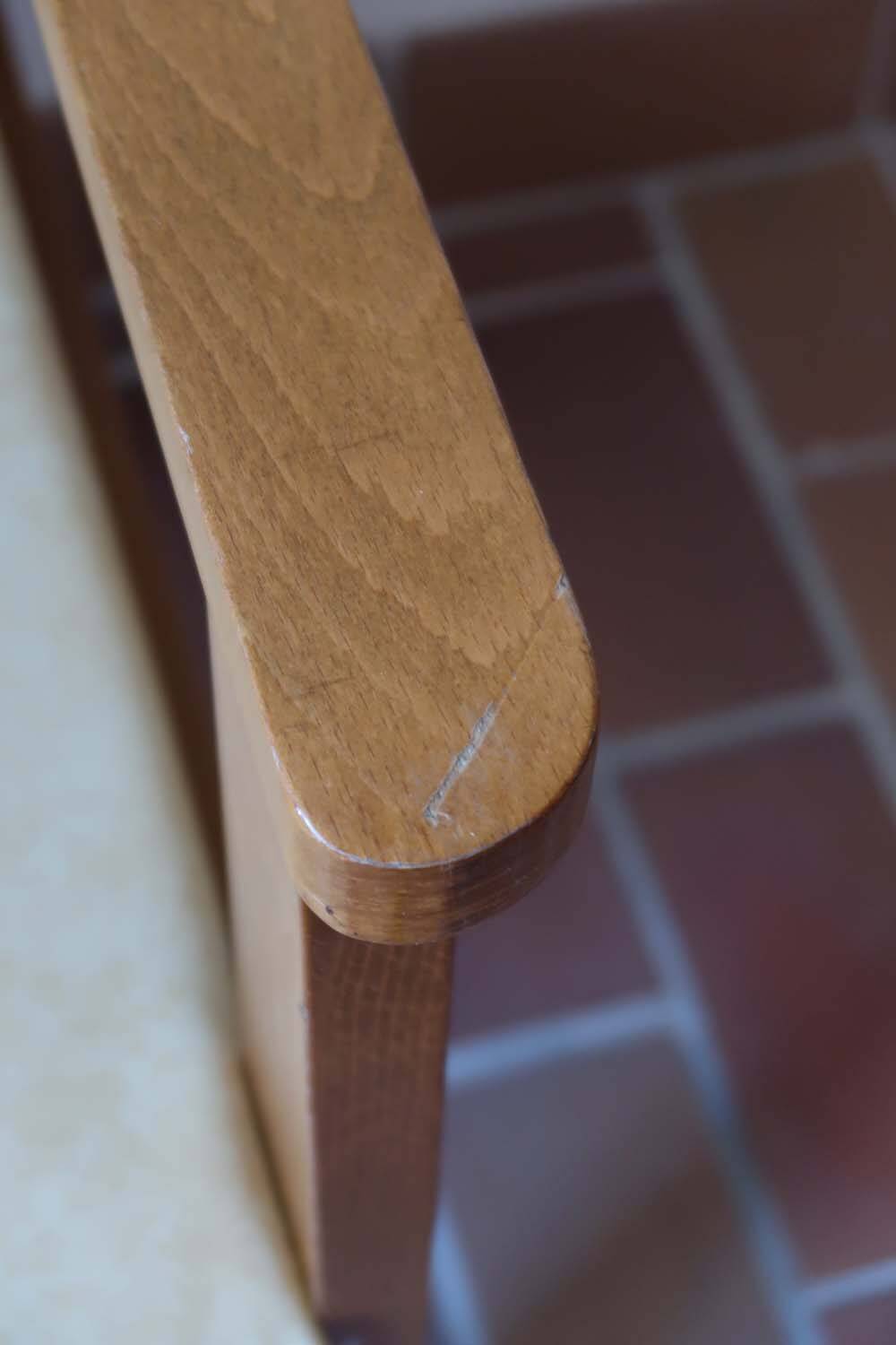 Pair of yellow armchairs