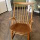 Wooden rocking chair