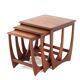 G-Plan Fresco nesting tables 'Dogmersfield' - mid century modern teak