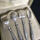 Silver hors d'oeuvre set