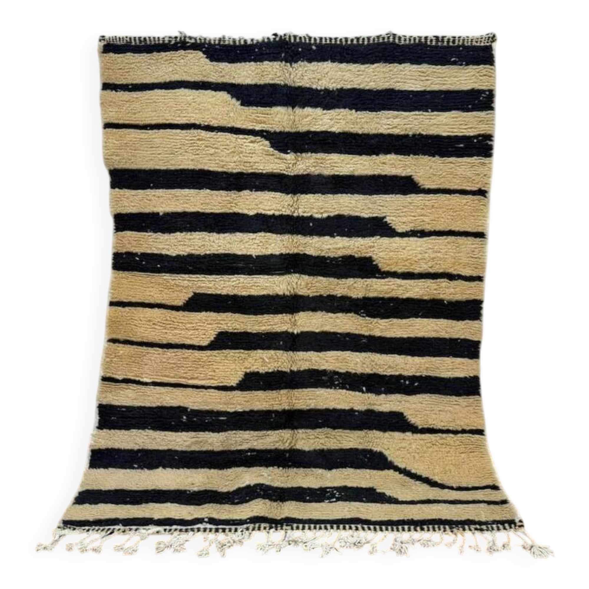 Moroccan rug in natural wool 200cm x 300cm
