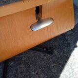 1970 style rotating designer armchair