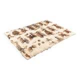 Italian design fur blanket/rug from Pietro Bruno