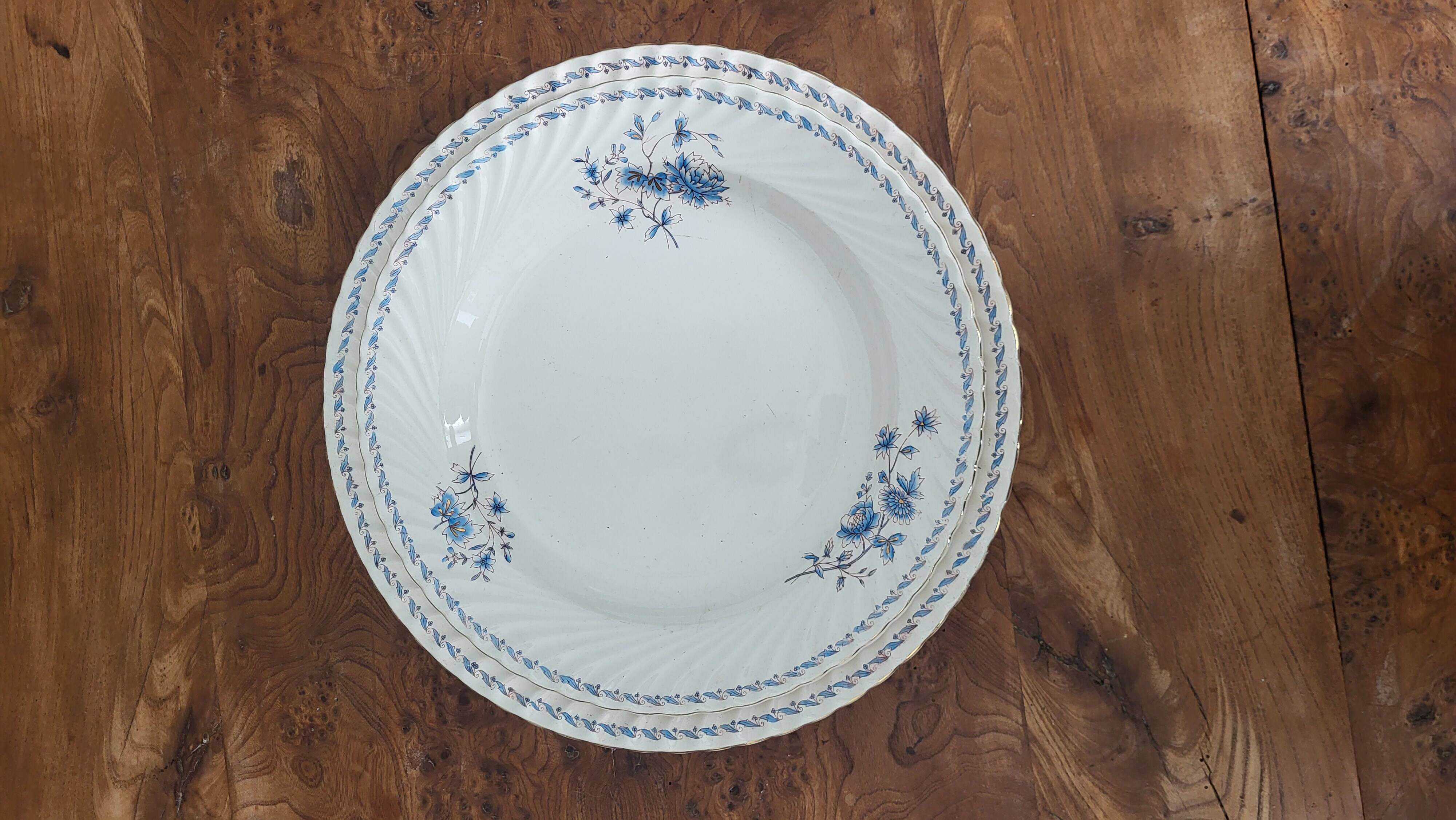 Petrus Regout 19th century dinner service 115 pieces