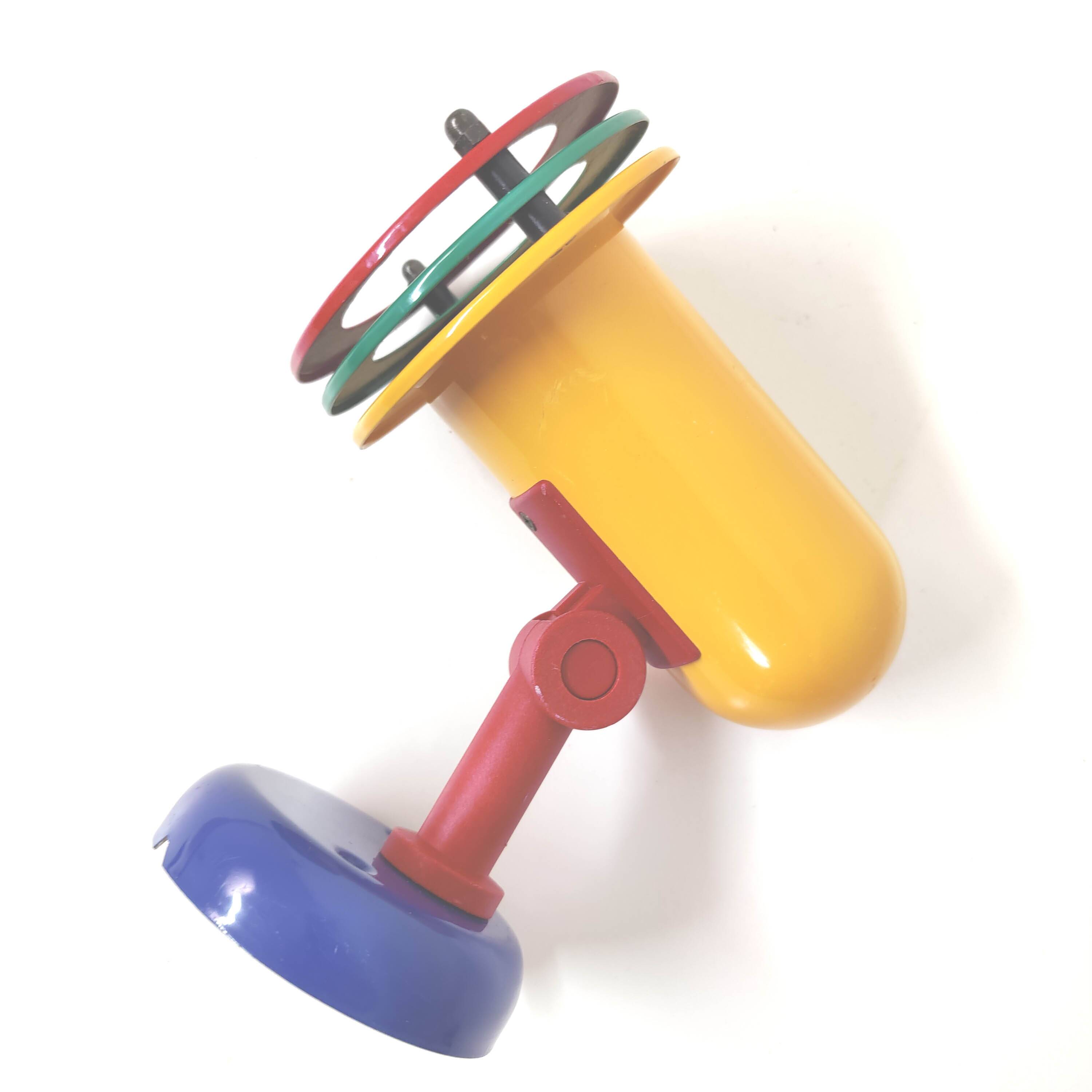 Menphis type primary color spot light from the 80s