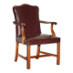 Carver office chair in Spencer House leather