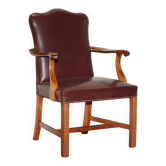 Fauteuil de bureau Carver en cuir Spencer House