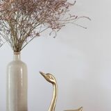 Vintage Brass Swan