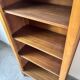 Small vintage oak library - Modular shelves, 1960s
