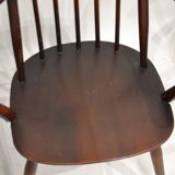 Pair of Ercol chairs with armrests