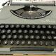 flat typewriter gray green My Rooy 50s-60s