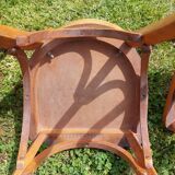 3 Luterma bistro chairs, sanded