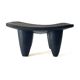 Tabouret Senoufo en bois noir, Côte d'Ivoire