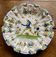Antique plate in Moutiers faience