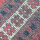 Tapis ancien noué main en laine