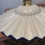 Vintage serrated pendant light