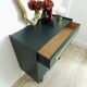 Commode vintage bleu profond