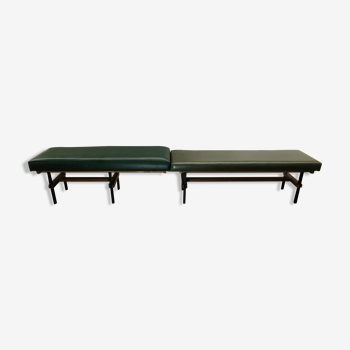 Banquette d'angle scandinave années 60